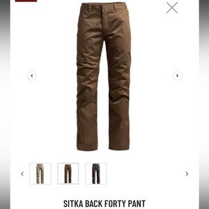 Sitka Back Forty Pant